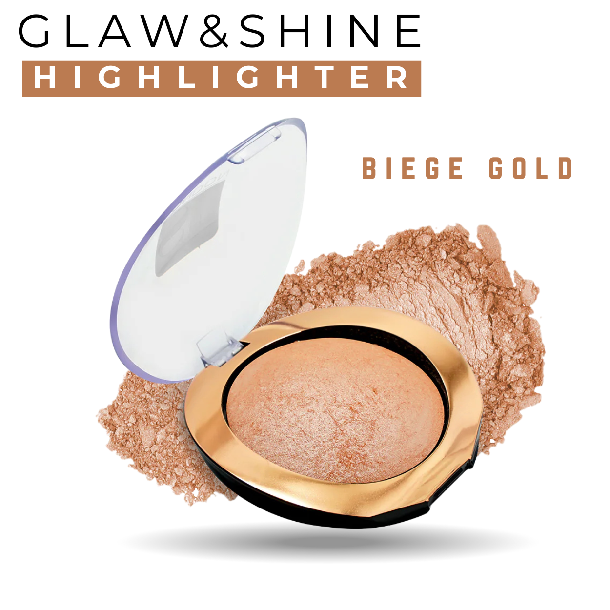 ST LONDON GLAM & SHINE BEIGE GOLD HIGHLIGHTER